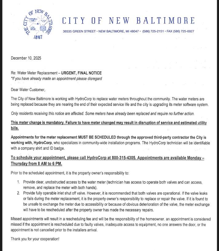 December 9, 2025 - HydroCorp Final Notice WEBSITE